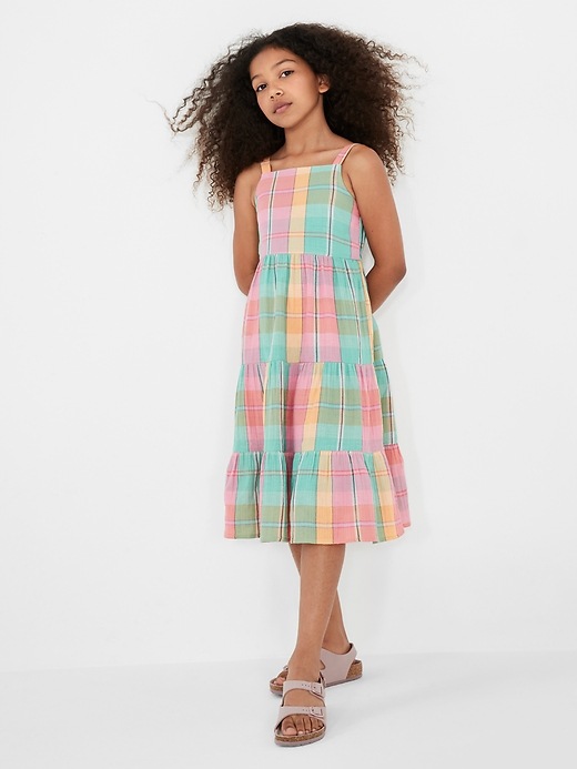 Image number 2 showing, Kids Tiered Midi Dress