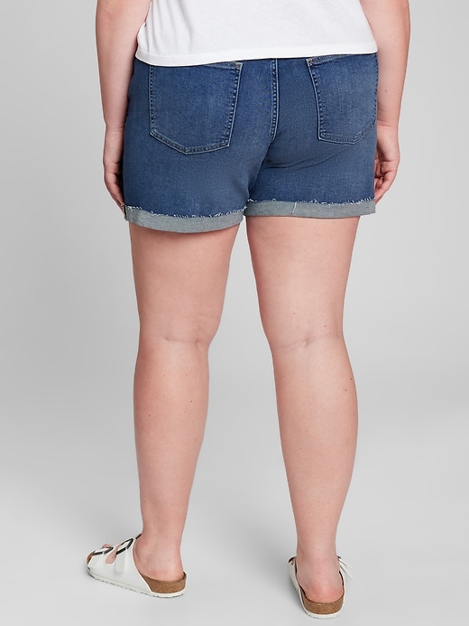 Image number 6 showing, 5" Mid Rise Denim Shorts