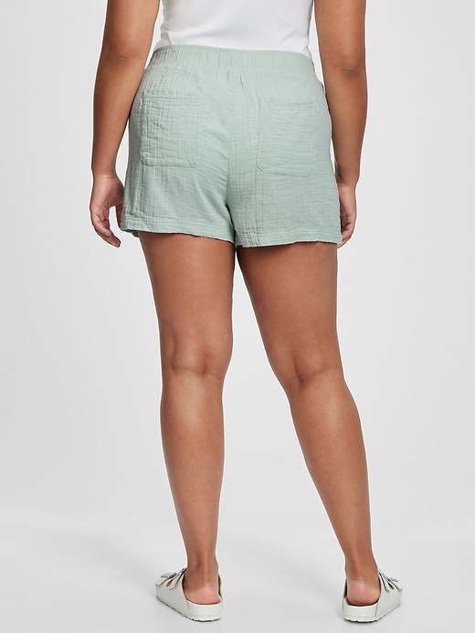 Image number 6 showing, 3.5" Gauze Pull-On Utility Shorts