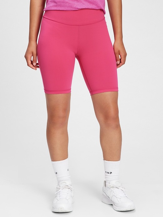 Image number 1 showing, GapFit High Rise Bike Shorts