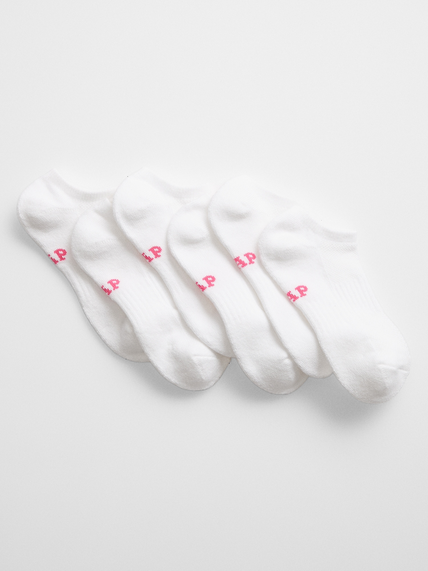 Kids Gap Logo No-Show Socks (3-Pack)