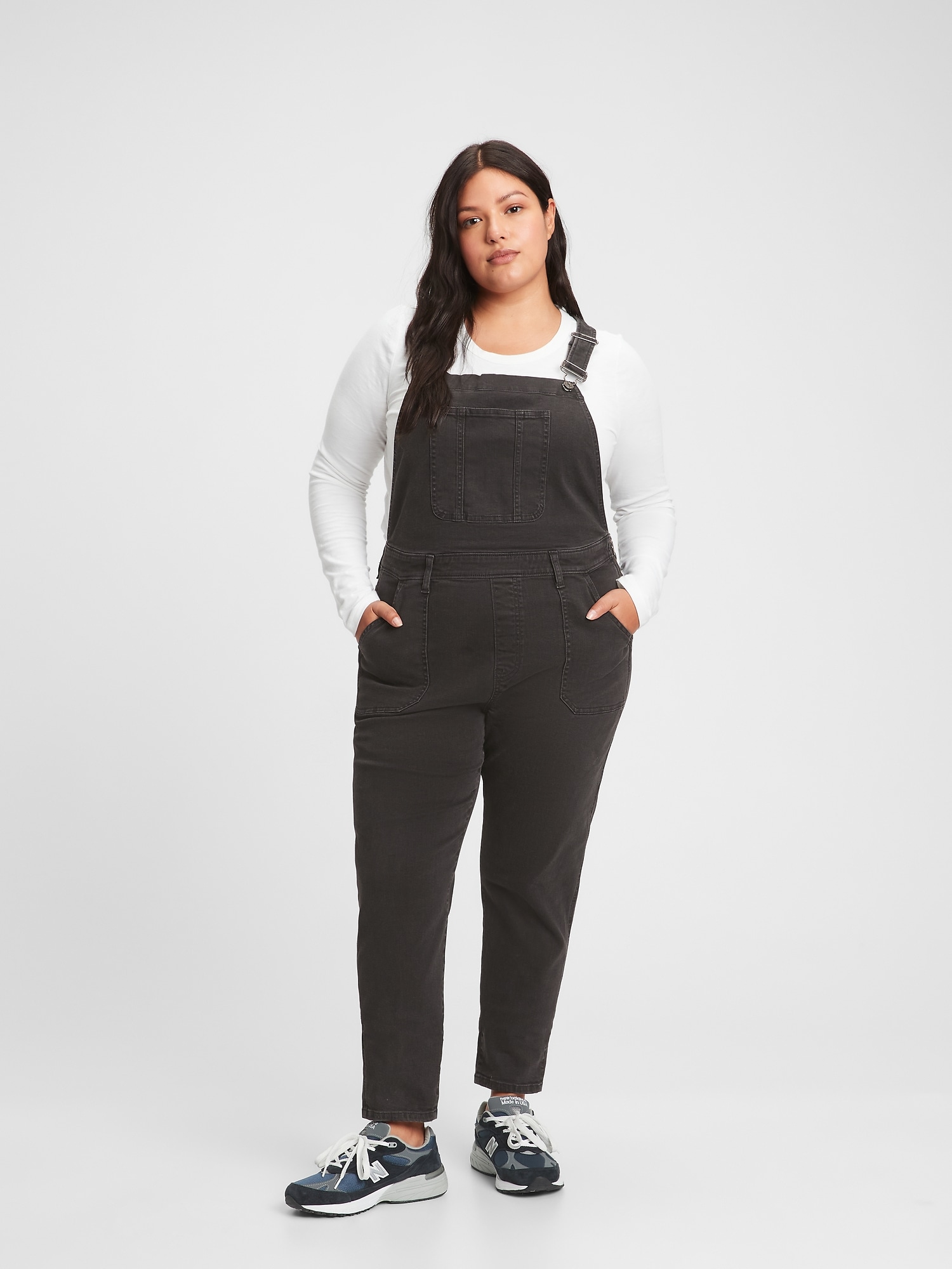Skinny Denim Overalls with Washwell Gap Factory