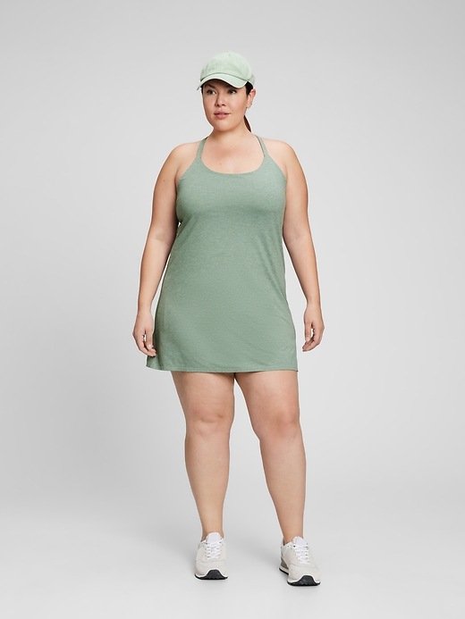 gapfit brushed tech jersey dress GapFit Brushed Tech Jersey Dress