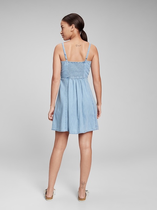 Image number 6 showing, Sleeveless Button-Front Dress