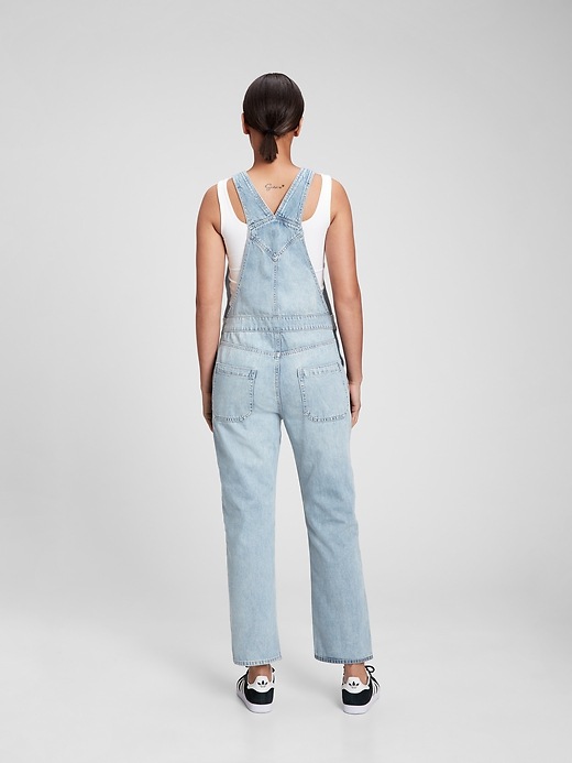 Image number 2 showing, Denim Overalls with Washwell