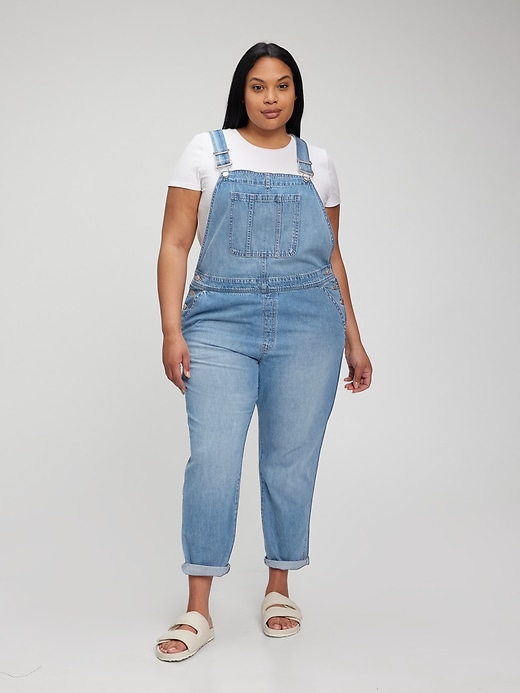 Image number 5 showing, Denim Overalls with Washwell