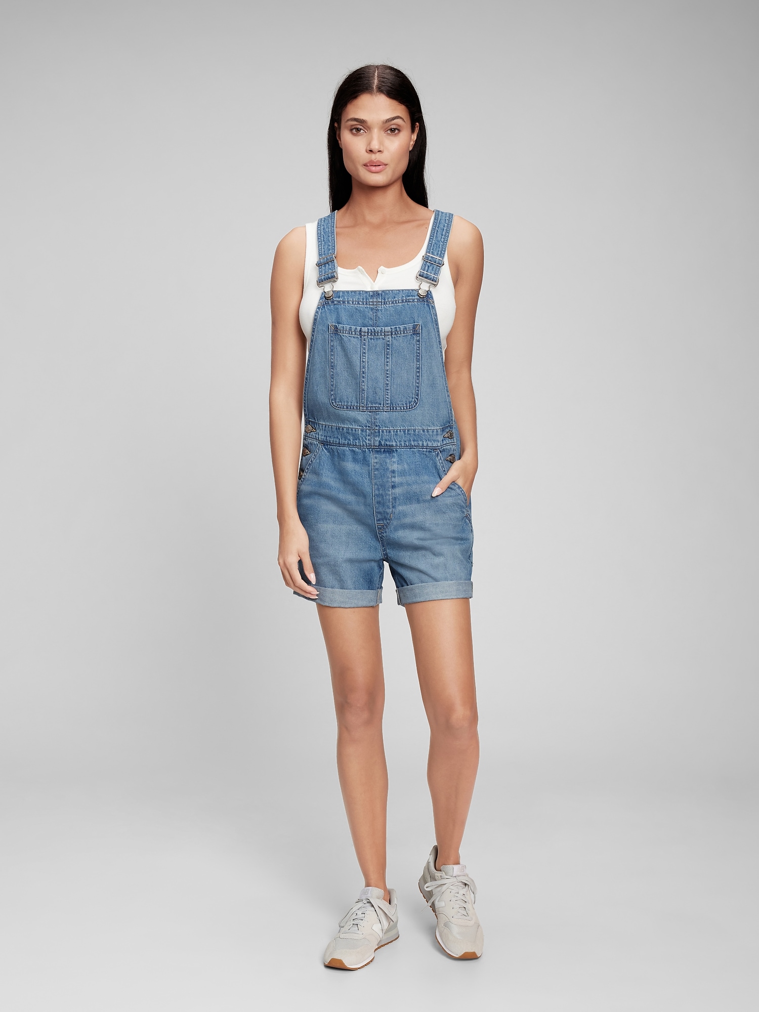 Denim Shortalls