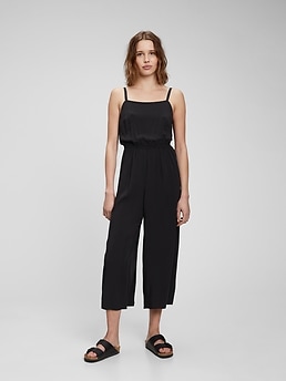 パンツ DENIM&SUPPLY RL black rayon jumpsuit DENIM&SUPPLY RL black rayon jumpsuit