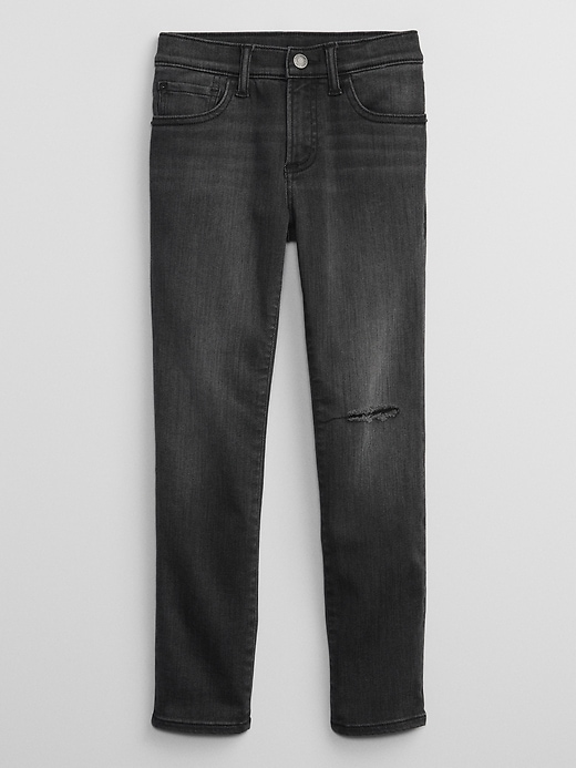 Kids Destructed Skinny Jeans with Washwell