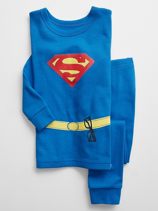 View large product image 1 of 2. babyGap &#124 DC&#153 Superman 100% Organic Cotton PJ Set