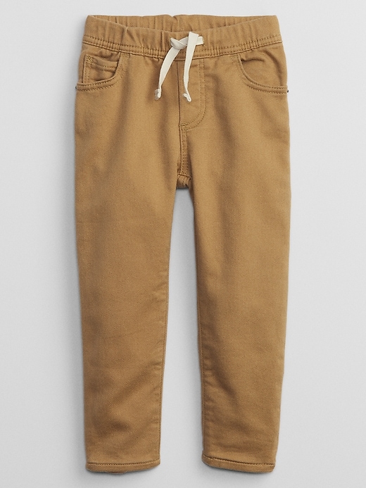 View large product image 1 of 2. babyGap Slim Pull-On Jeans With Washwell