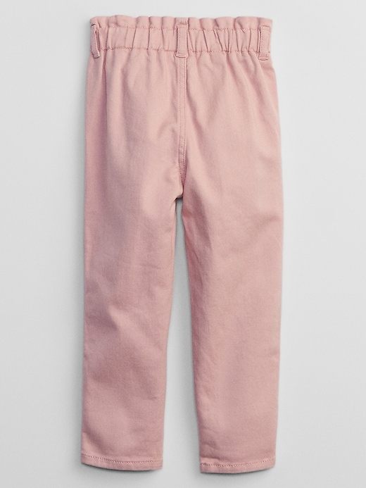 View large product image 2 of 2. babyGap Paperbag Mom Jeans with Washwell