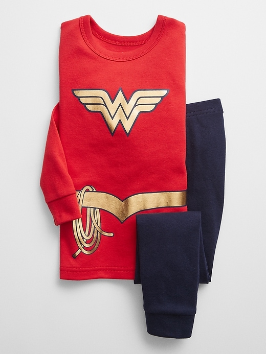 babyGap &#124 DC&#153 Wonder Woman 100% Organic Cotton PJ Set