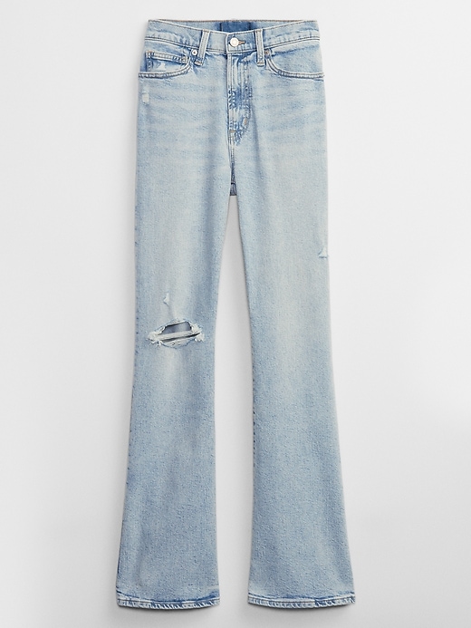 Image number 8 showing, High Rise '70s Flare Jeans with Washwell