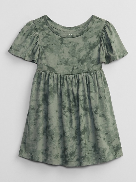 Image number 3 showing, babyGap Flutter Print Dress