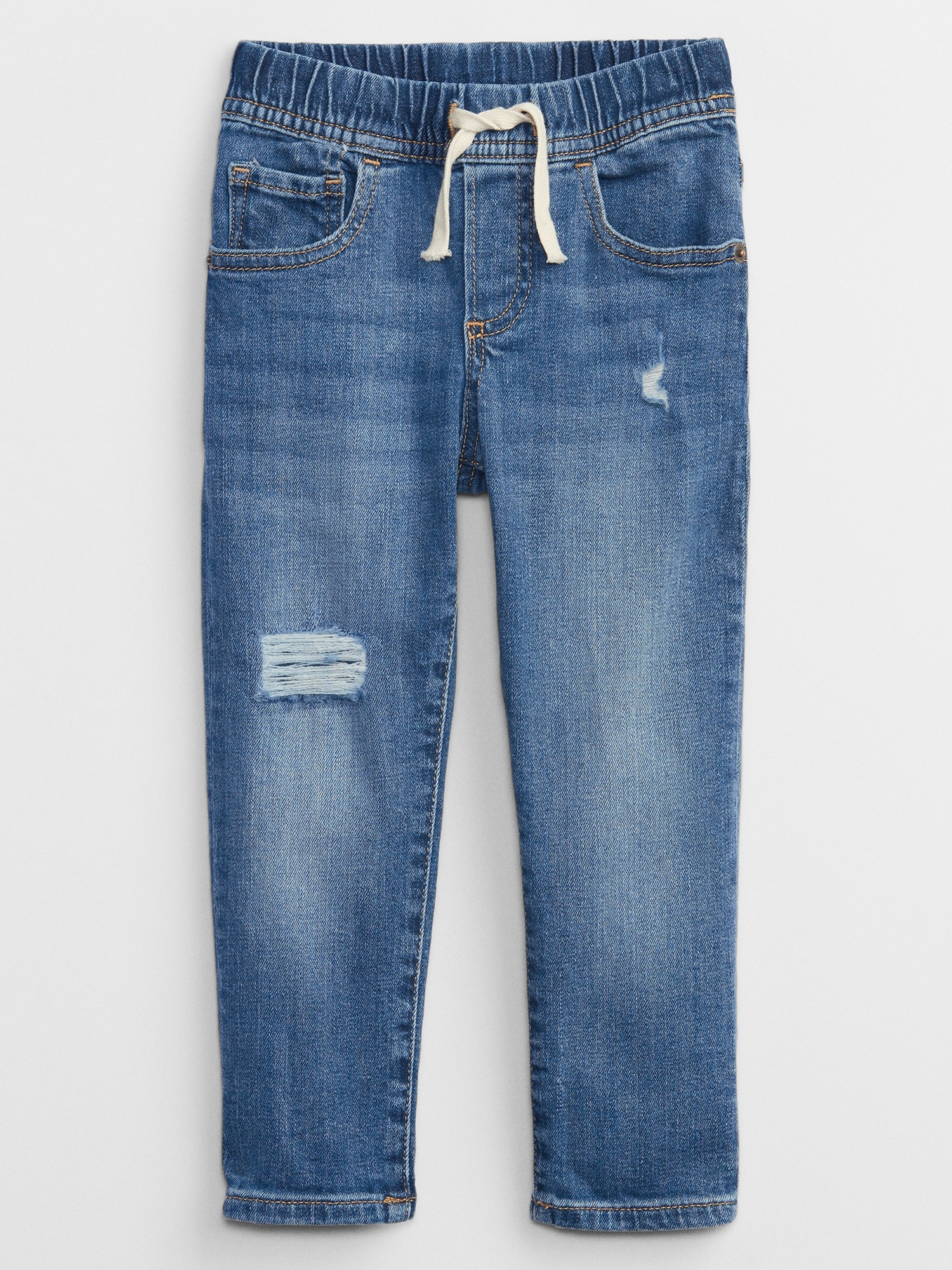 babyGap Destructed Pull-On Slim Jeans with Washwell