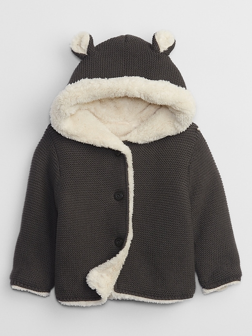 Image number 5 showing, Baby Sherpa-Lined Cardigan