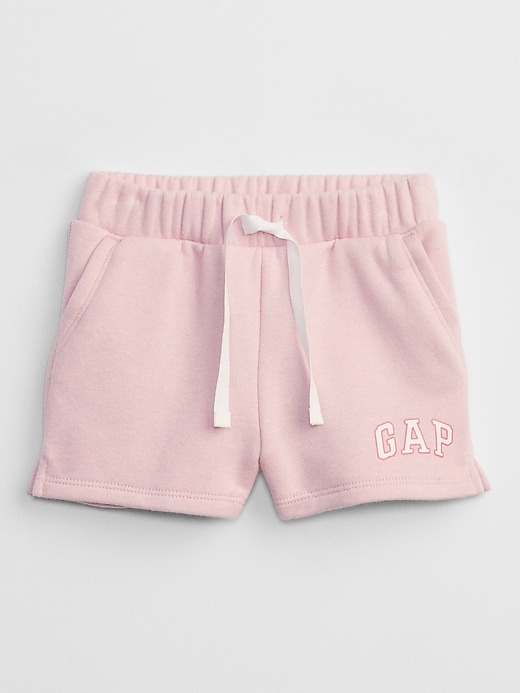 View large product image 1 of 2. babyGap Logo Pull-On Shorts