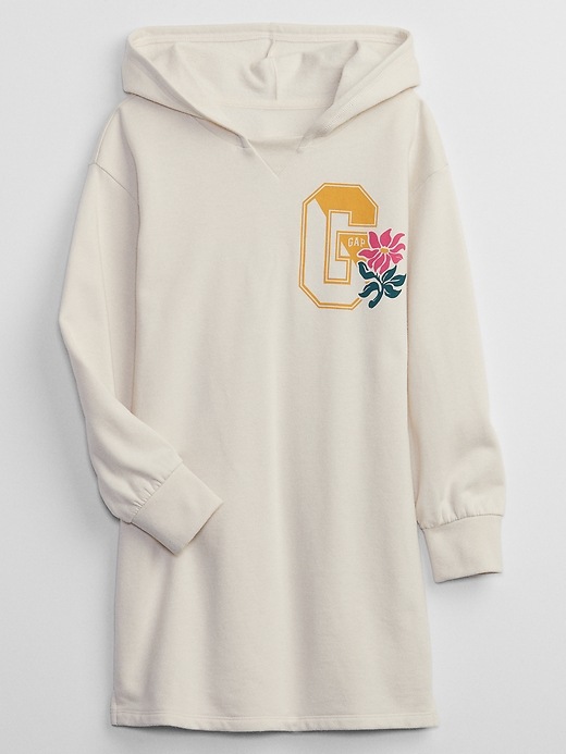 Image number 1 showing, Kids Graphic Hoodie Dress