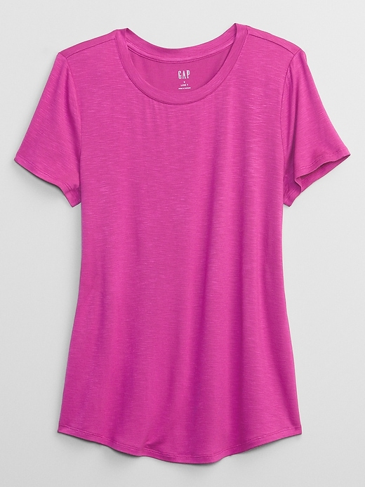 Image number 8 showing, Luxe Crewneck T-Shirt