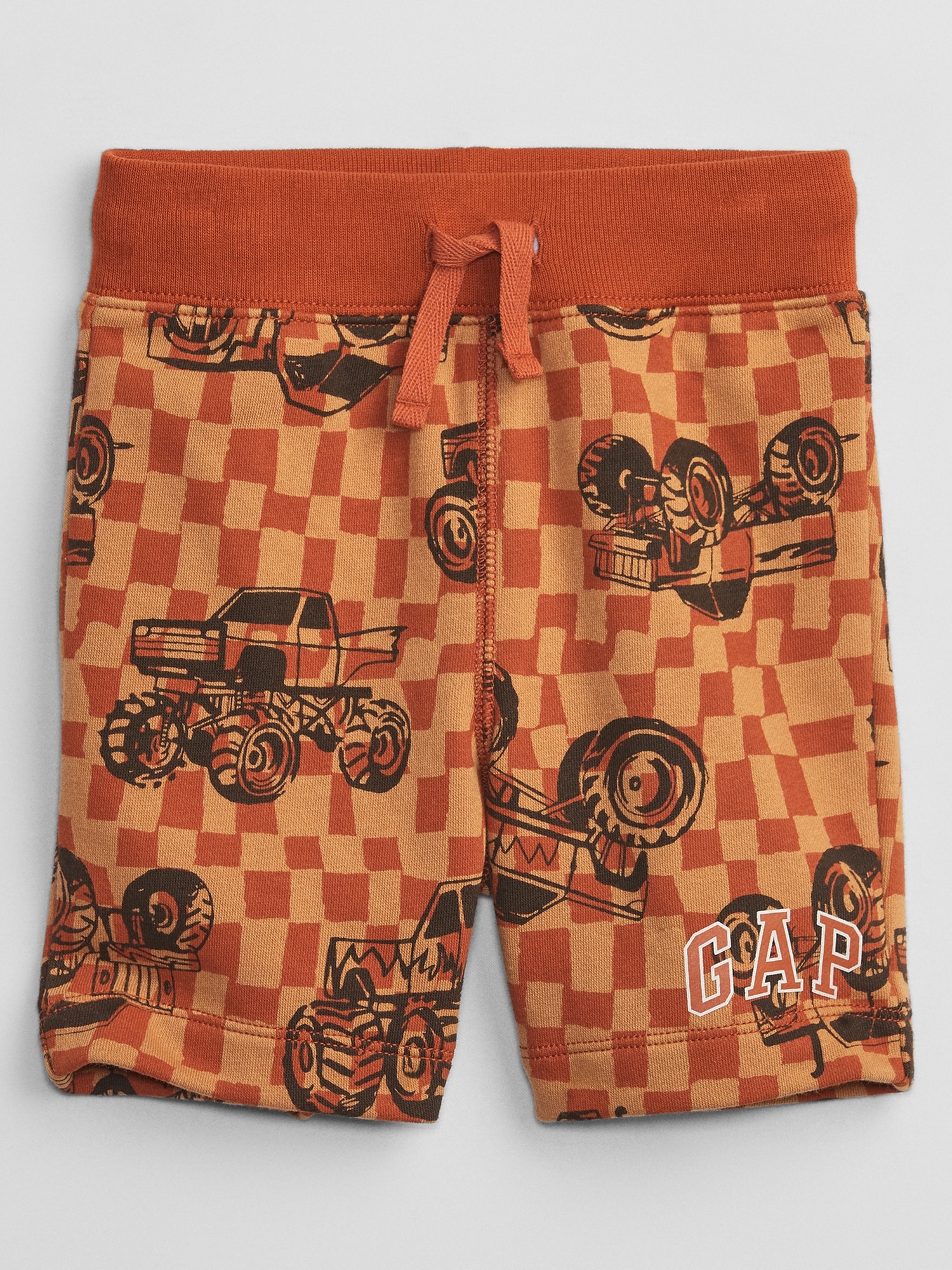 babyGap Logo Print Pull-On Shorts