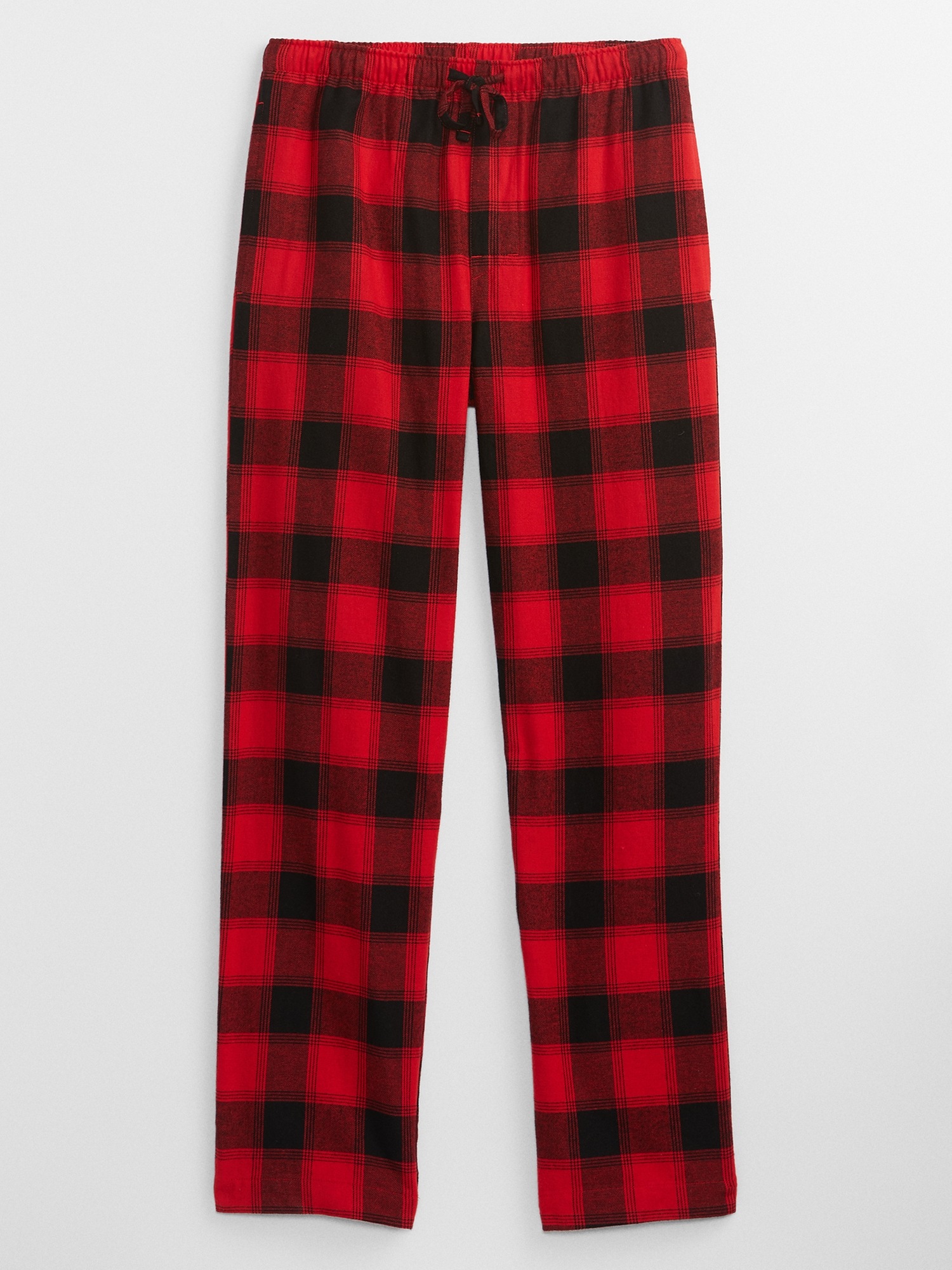 Print flannel pajama pants gap factory