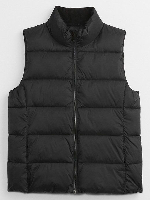 90's 【old gap】 down vest black Vintage GAP Vest Mens 2XL XXL Black Puffer Jacket Full Zip
