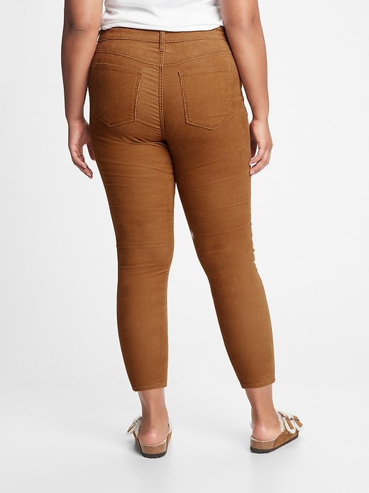 Image number 6 showing, High Rise Corduroy Jeggings with Washwell