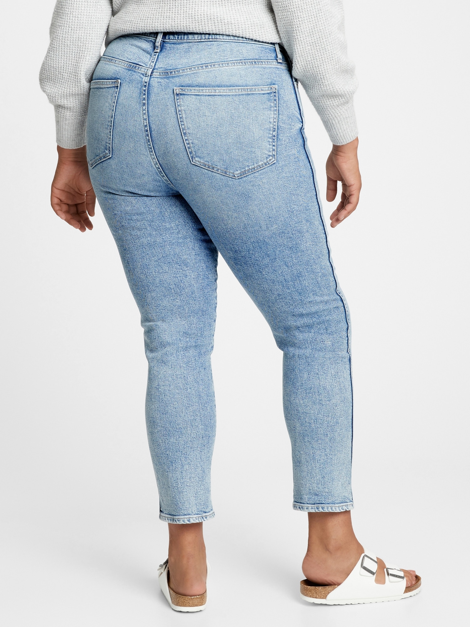 High Rise Vintage Slim Jeans