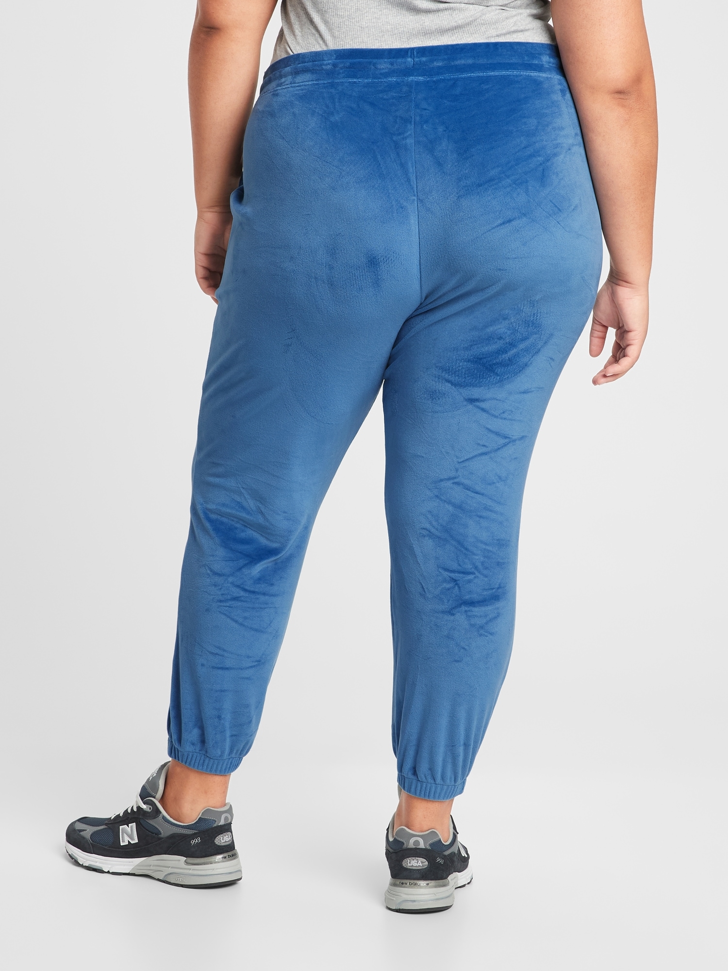 gap velour joggers