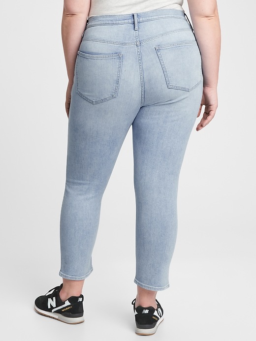 Image number 6 showing, High Rise Vintage Slim Jeans with Washwell