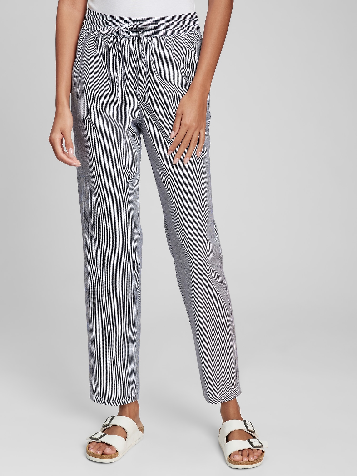 Twill Easy Pants with Washwell | Gap Factory