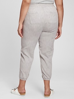 Gap chambray joggers shop