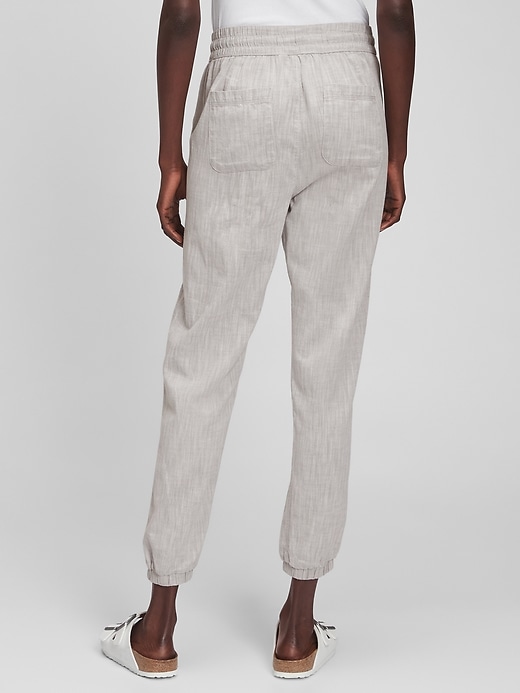 Image number 2 showing, Herringbone Chambray Joggers with Washwell