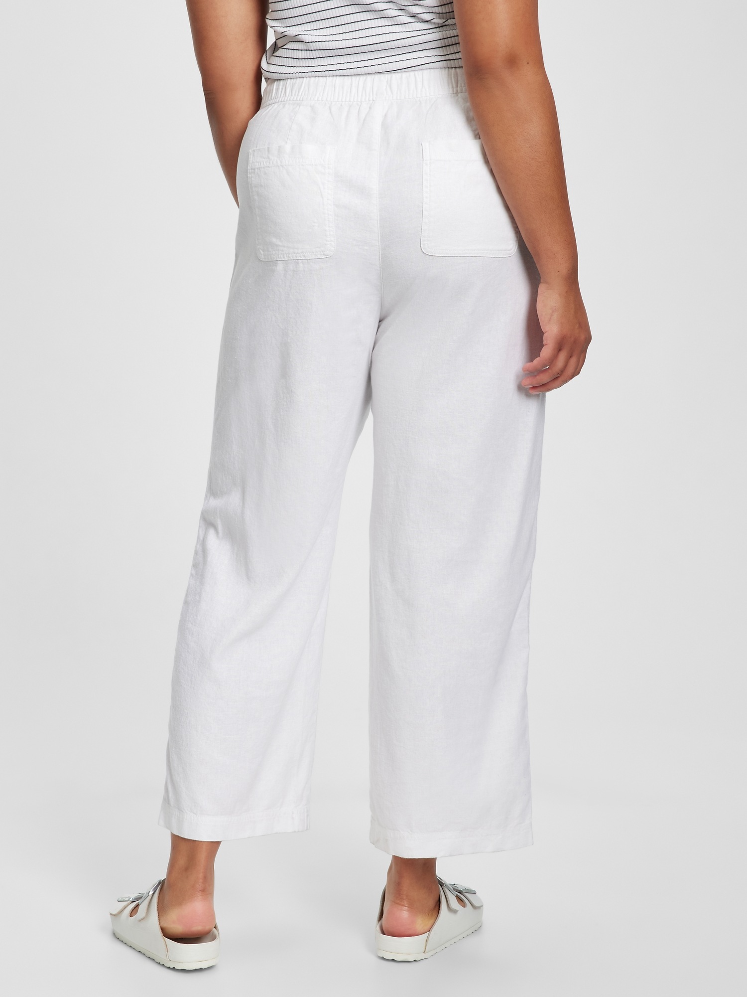 High Rise Pull-On Utility Pants with 