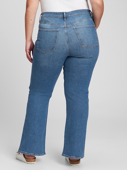 Image number 6 showing, High Rise Vintage Flare Jeans with Washwell