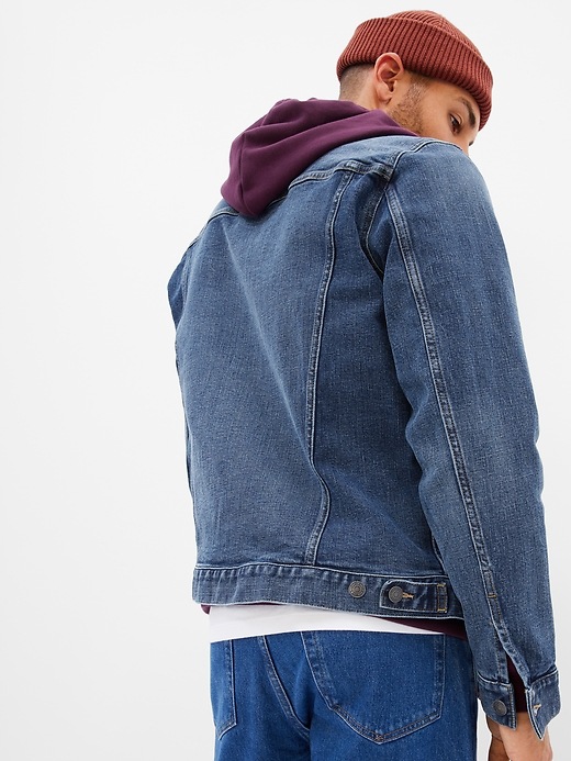 Image number 2 showing, Icon Denim Jacket with Washwell