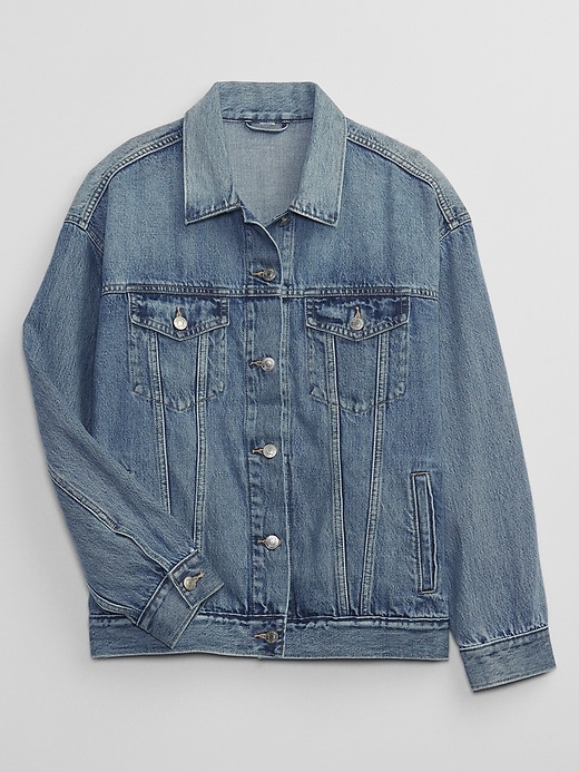 Image number 3 showing, Oversized Icon Denim Jacket