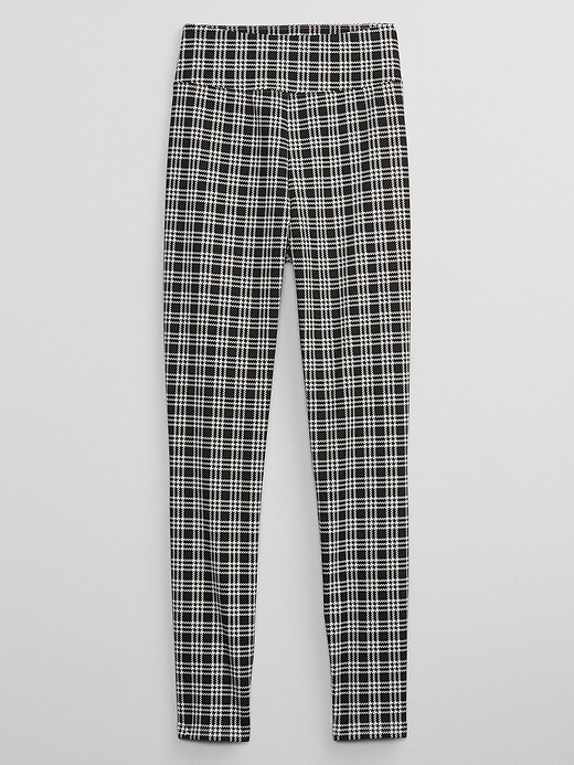 Image number 3 showing, Mid Rise Skinny Ankle Plaid Pants in Bi-Stretch