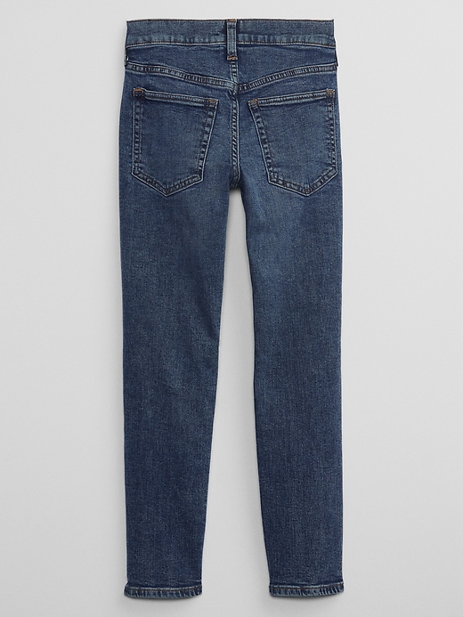 Kids Slim Taper Jeans with Washwell