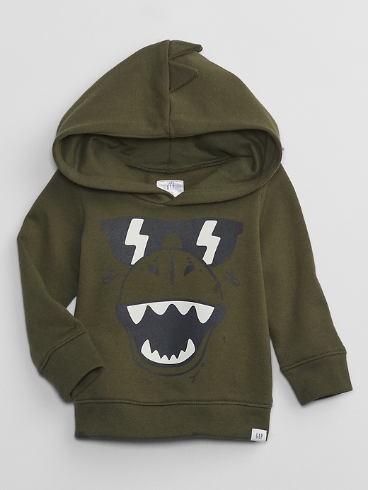 Image number 1 showing, babyGap 3D Graphic Hoodie