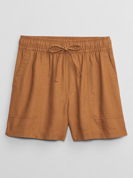 Image number 3 showing, 3.5" High Rise Pull-On Utility Shorts with Washwell