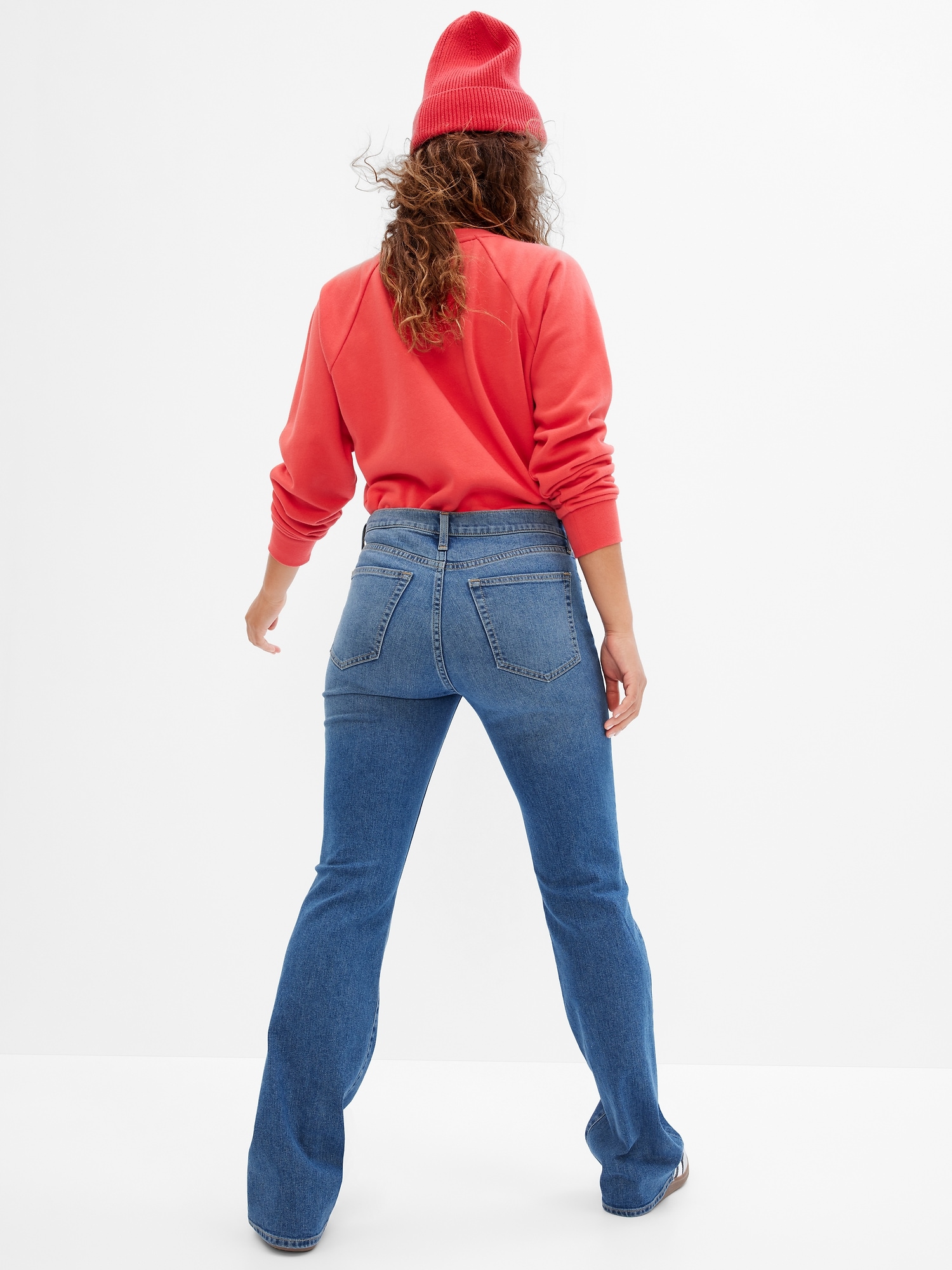 Mid Rise Bootcut Jeans | Gap Factory