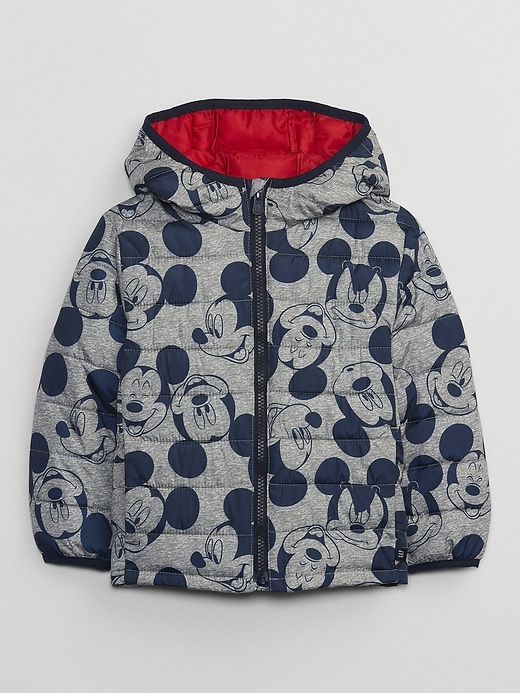 Image number 1 showing, babyGap &#124 Disney Mickey Mouse ColdControl Puffer Jacket