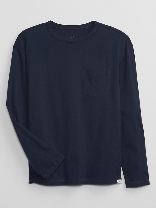 View large product image 1 of 2. Kids Pocket T-Shirt