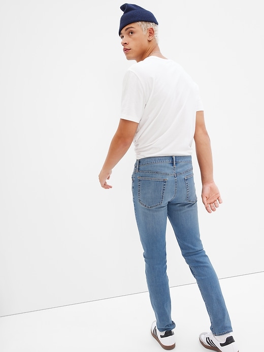 Image number 2 showing, Slim GapFlex Soft Wear Jeans with Washwell