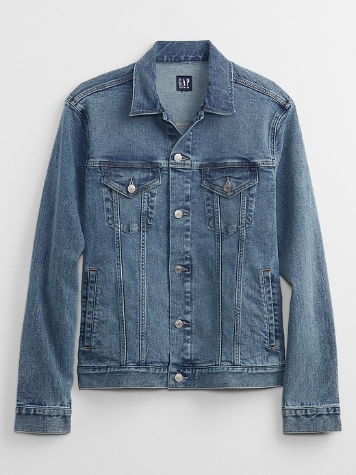 Image number 3 showing, Icon Denim Jacket with Washwell