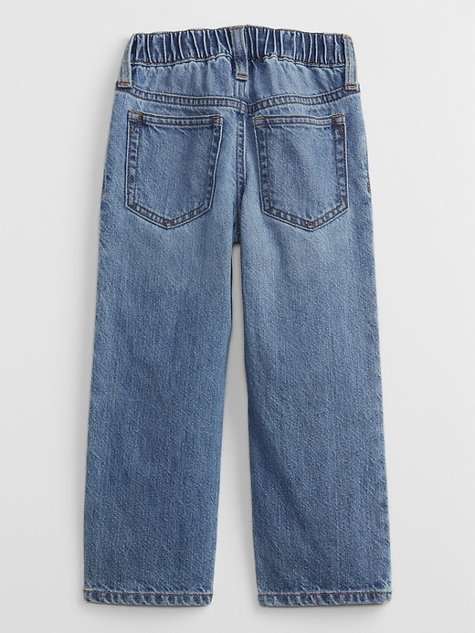 View large product image 2 of 3. babyGap Destructed '90s Original Straight Jeans with Washwell