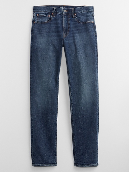 Image number 3 showing, GapFlex Straight Jeans with Washwell