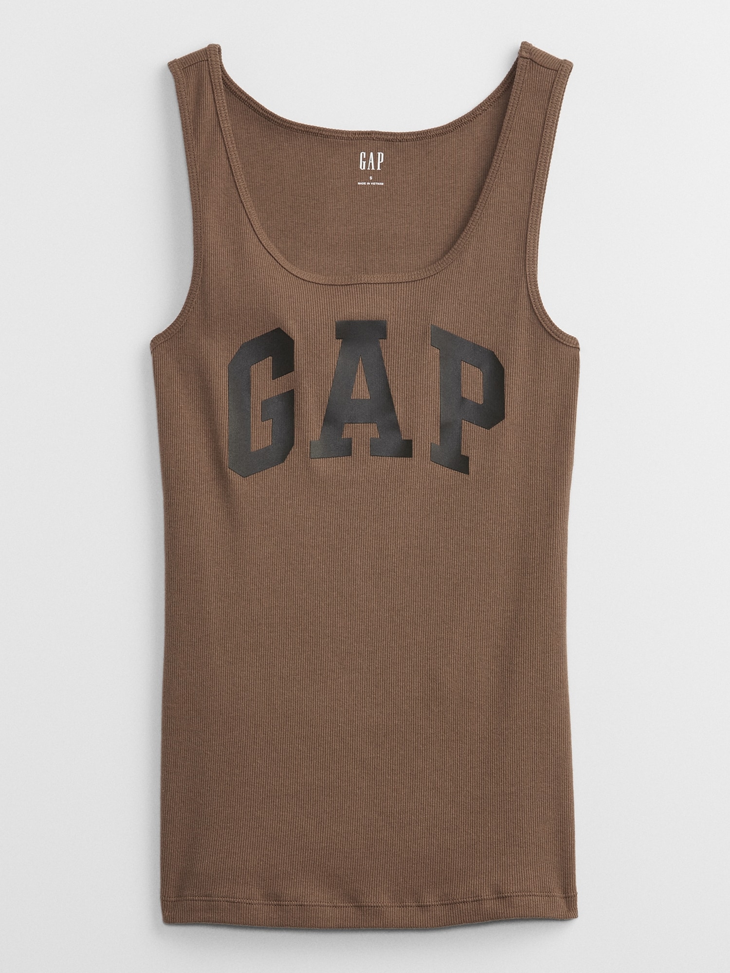 Print Ribbed Gap Logo Tank Top Gap Factory